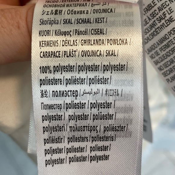 NWT Farm Rio Off-White Nautical Guipure Maxi Dress Lace Crochet Over Lining Sz S - Picture 8 of 8